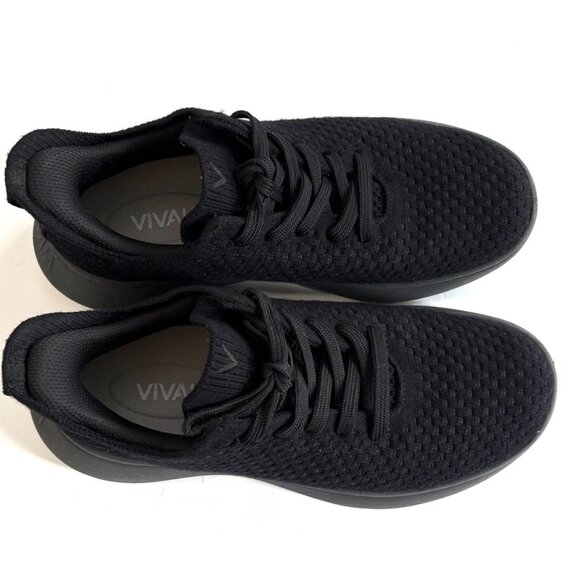 Vivaia Urban Unisex Sneaker Sliders Wool Black Size 37 - Picture 4 of 7